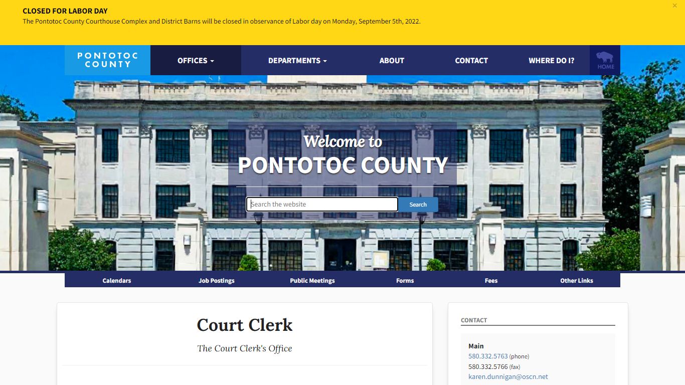 Court Clerk - OKCounties.org